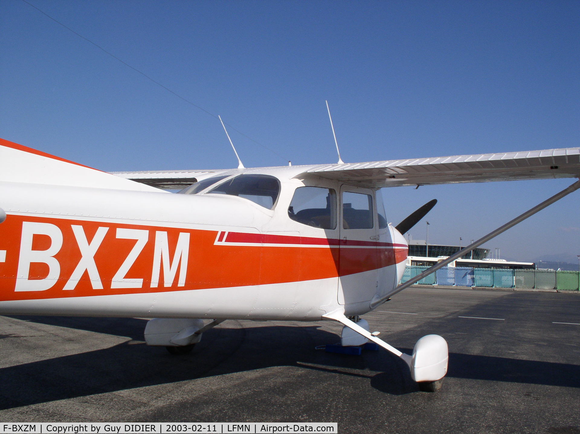 F-BXZM, Reims F172M Skyhawk Skyhawk C/N 1247, Cessna 172M at Nice Cote d'Azur Airport - France