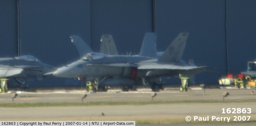 162863, McDonnell Douglas F/A-18A Hornet C/N 0400, One of the Golden Warrior's 