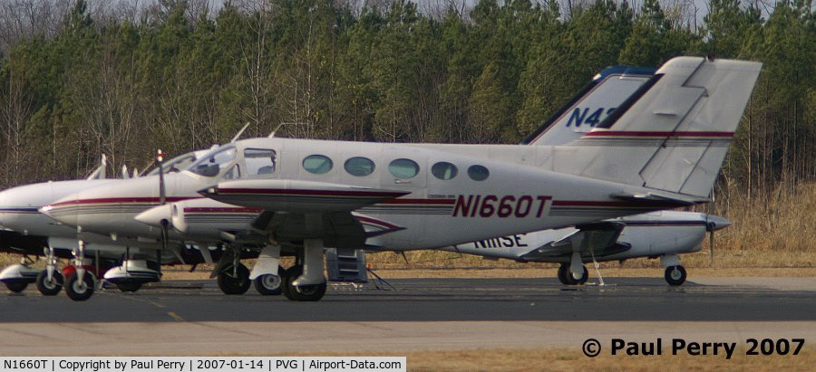 N1660T, 1973 Cessna 414 Chancellor C/N 414-0453, Cessna up from North Carolina