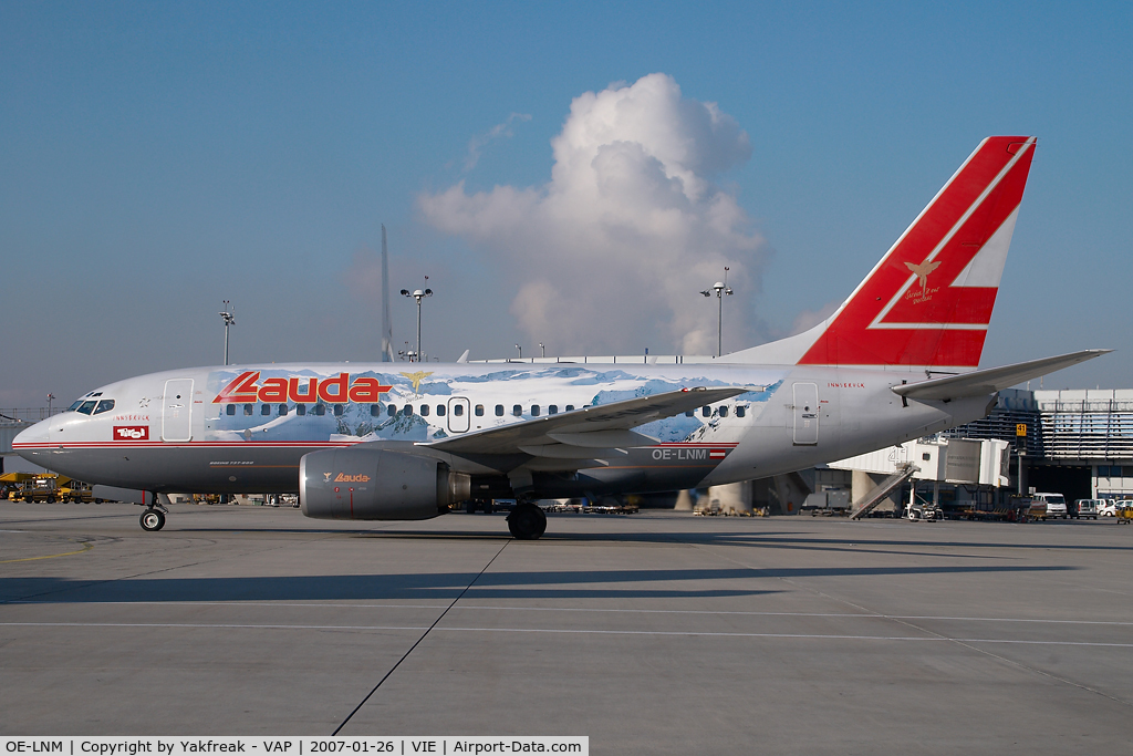 OE-LNM, 2000 Boeing 737-6Z9 C/N 30138, Lauda Air Boeing 737-600 in special colors