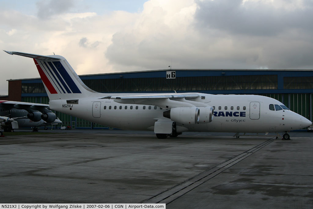 N521XJ, 1999 British Aerospace Avro 146-RJ85A C/N E2346, visitor