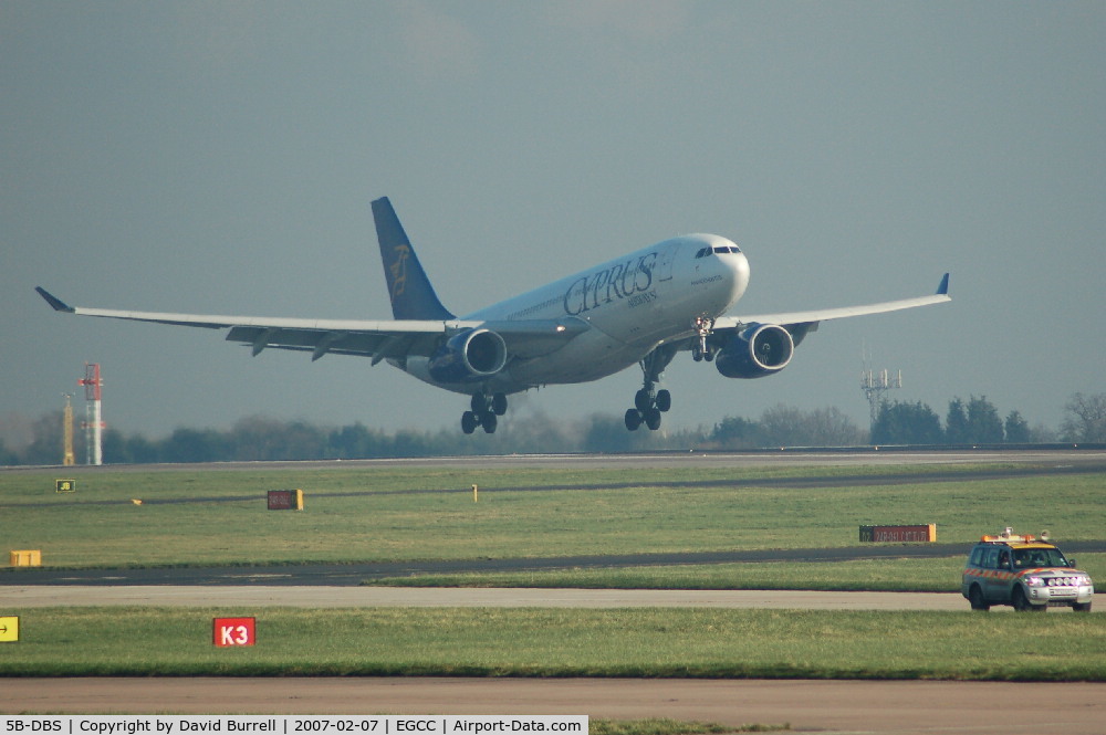 5B-DBS, 2002 Airbus A330-243 C/N 505, Cyprus Airways - Landing