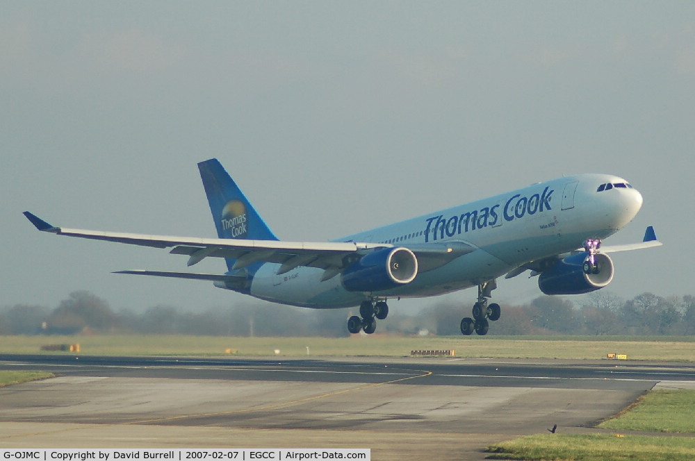 G-OJMC, 2002 Airbus A330-243 C/N 456, Thomas Cook - Taking Off