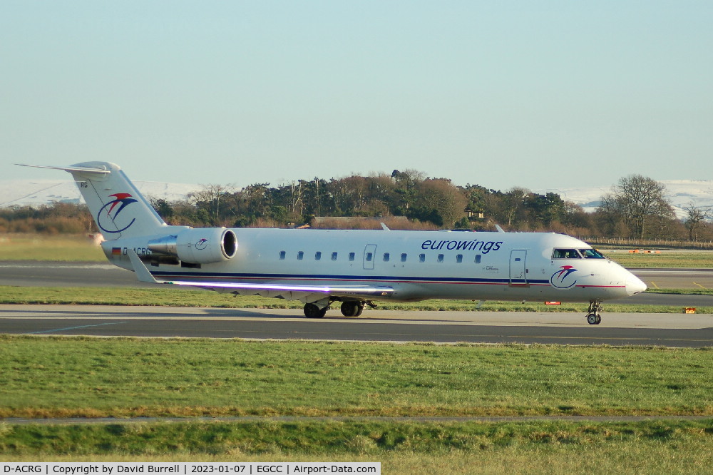 D-ACRG, 2002 Bombardier CRJ-200ER (CL-600-2B19) C/N 7630, Lufthansa/Eurowings - Taxiing