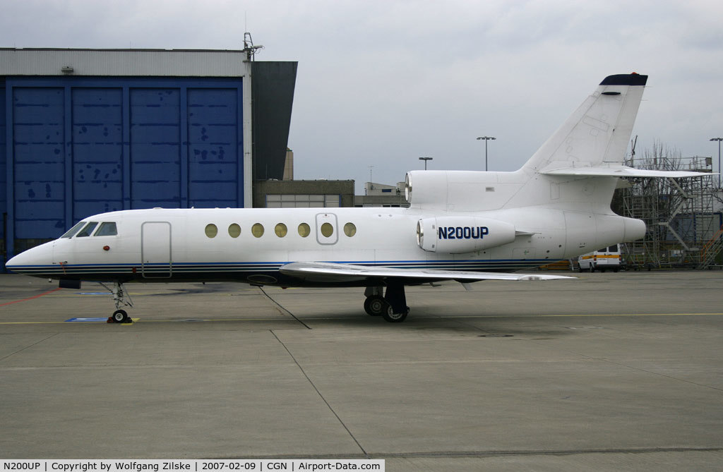 N200UP, 1981 Dassault Falcon 50 C/N 55, visitor