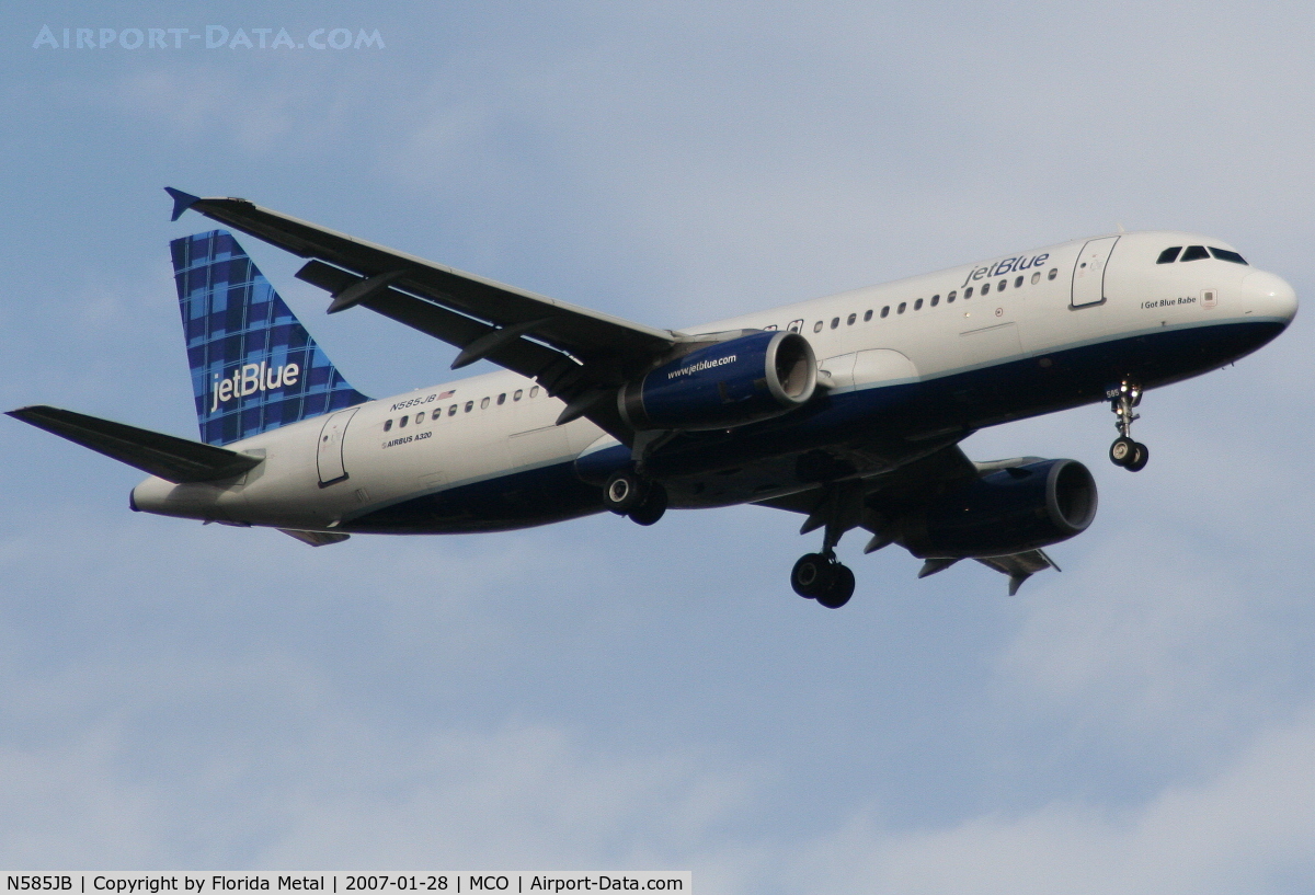 N585JB, 2004 Airbus A320-232 C/N 2159, Jet Blue