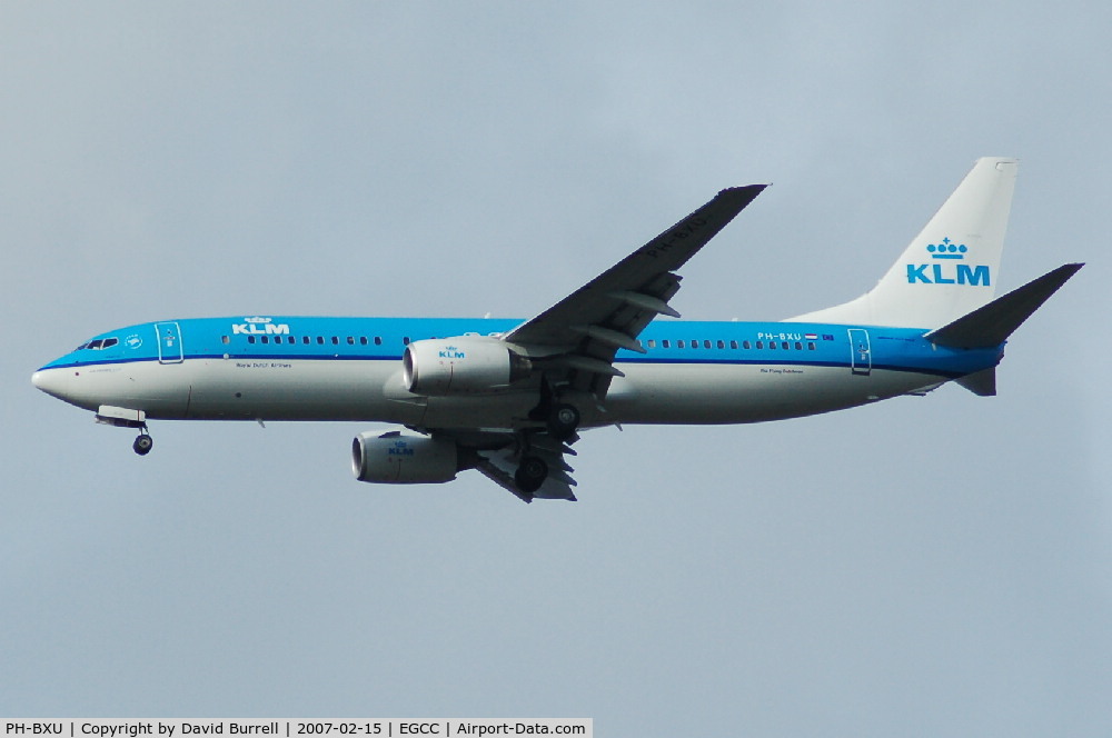 PH-BXU, 2006 Boeing 737-8BK C/N 33028, KLM - Landing