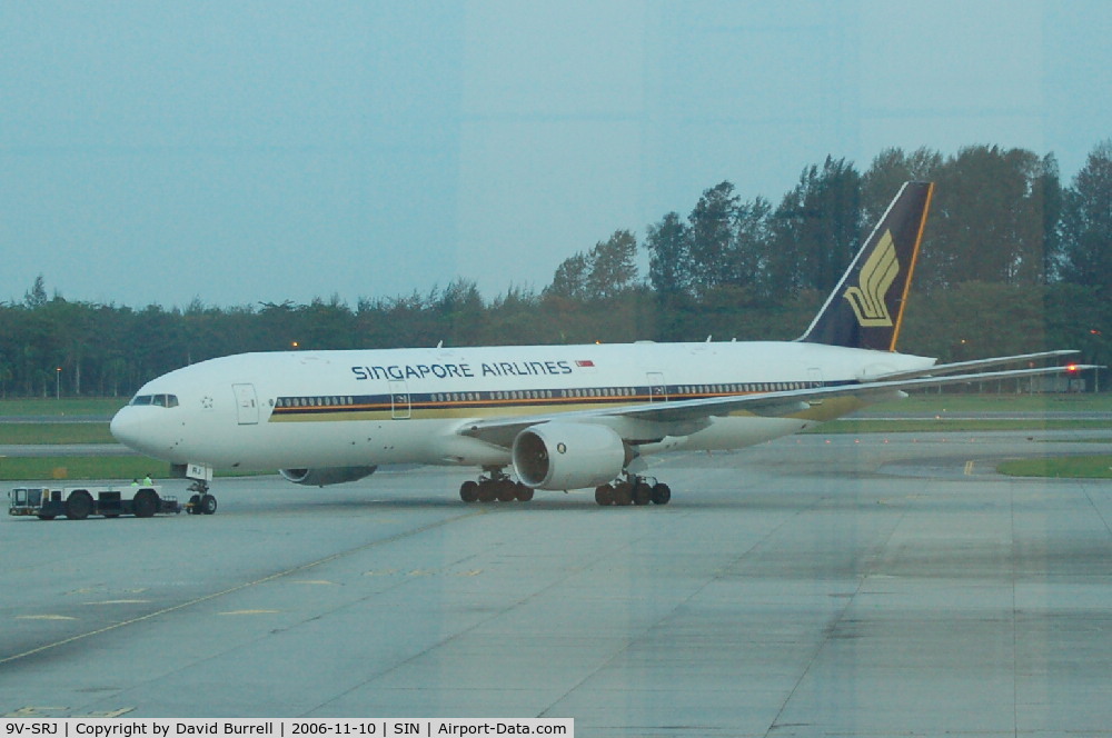 9V-SRJ, 2001 Boeing 777-212/ER C/N 28527, Singapore Airlines