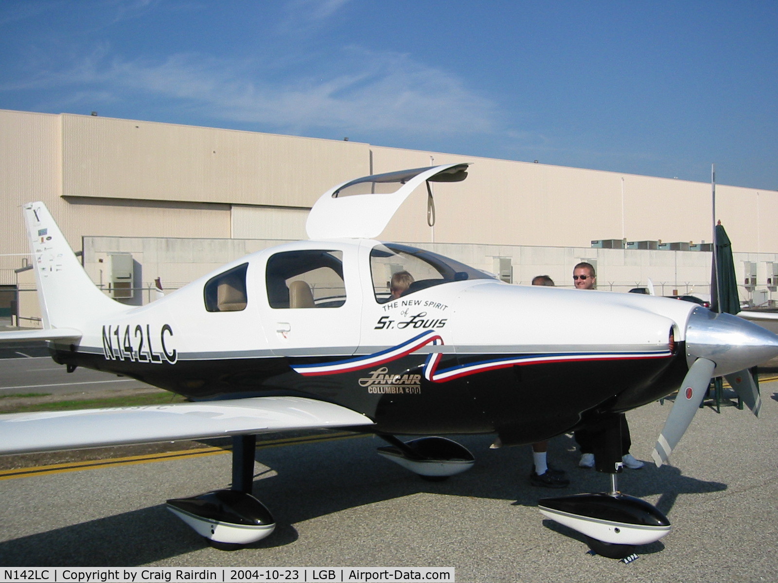 N142LC, 1960 Pacific Aviation Composites Us LC 40-550FG C/N 40003, Lindbergh's Lancair