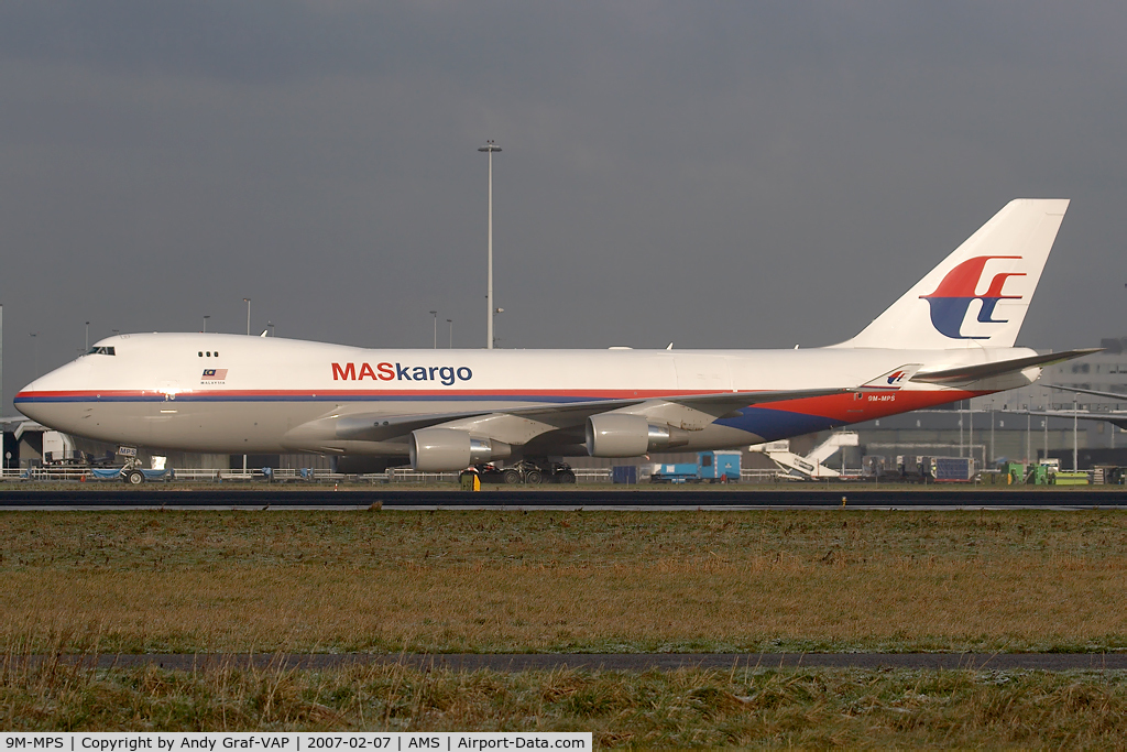 9M-MPS, 2006 Boeing 747-4H6F C/N 29902, Malaysia Cargo 747-400F