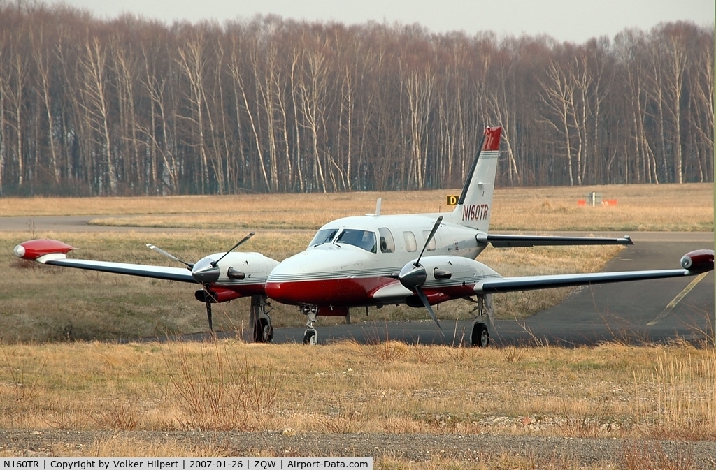N160TR, 1979 Piper PA-31T C/N 31T7920036, Piper PA-31T Cheyenne; this plane crashed two weeks later on February 12th 2007