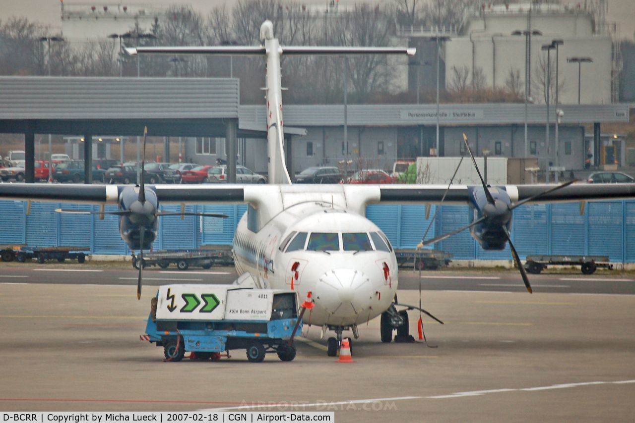 D-BCRR, 1991 ATR 42-300 C/N 255, At Cologne/Bonn