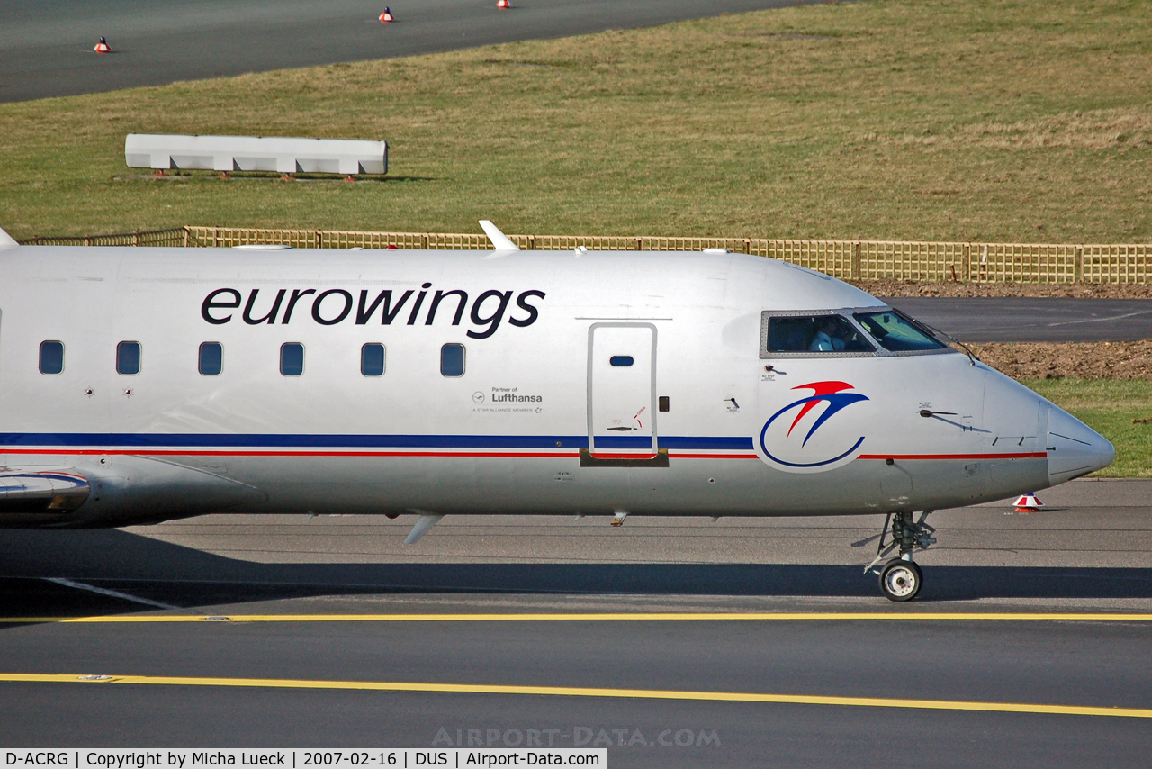 D-ACRG, 2002 Bombardier CRJ-200ER (CL-600-2B19) C/N 7630, Eurowings