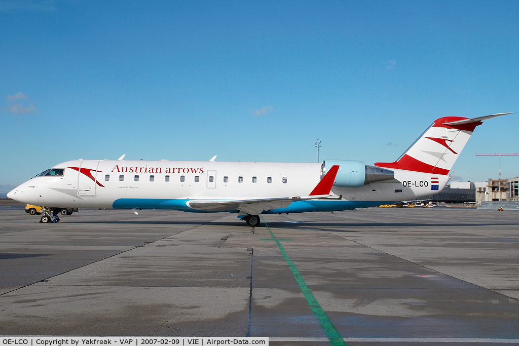 OE-LCO, 2000 Canadair CRJ-200LR (CL-600-2B19) C/N 7371, Austrian Arrows Regionaljet