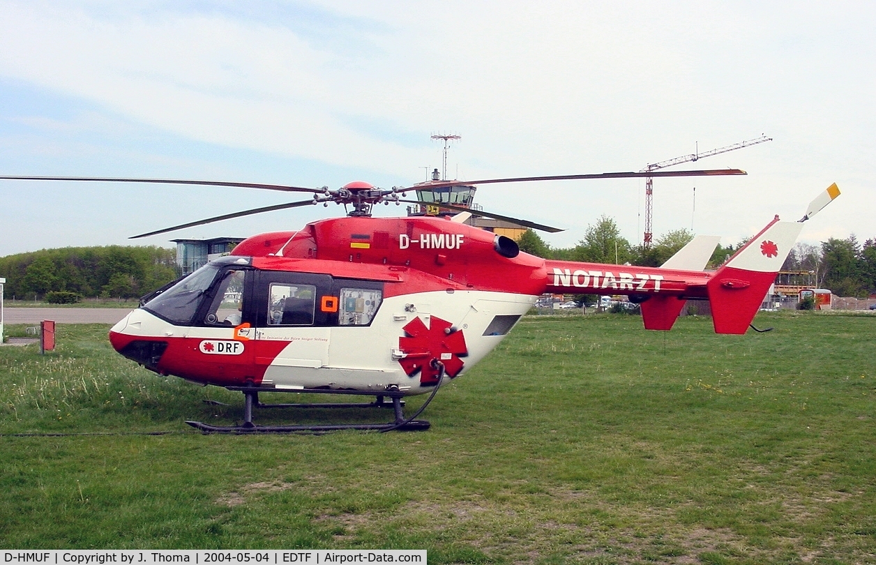 D-HMUF, Eurocopter-Kawasaki BK-117B-2 C/N 7105, Eurocopter BK-117 B2