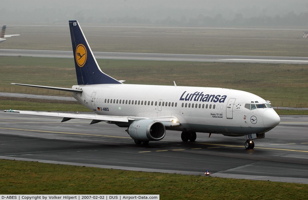 D-ABES, 1992 Boeing 737-330 C/N 26432, Boeing 737-330