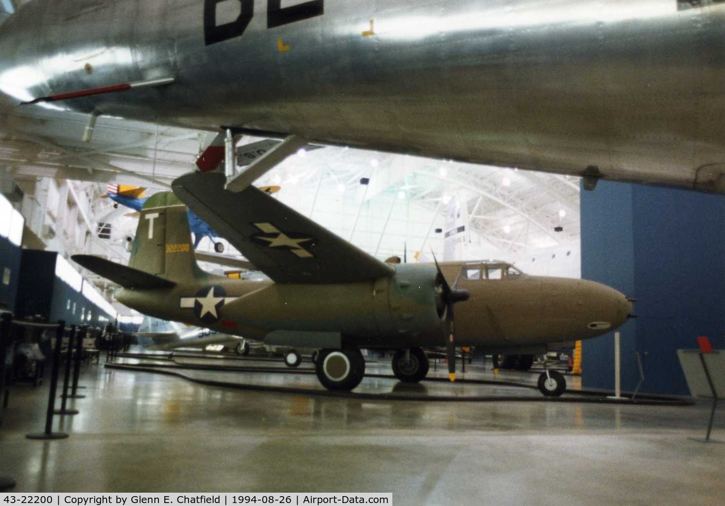 43-22200, 1943 Douglas A-20G Havoc C/N 21847, A-20G at the National Museum of the U.S. Air Force