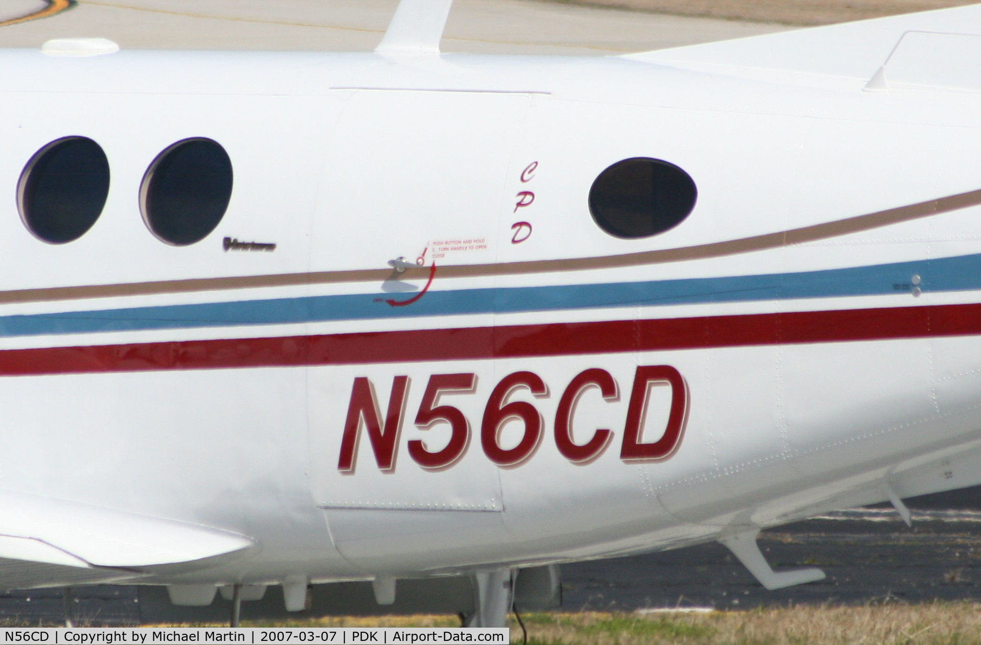 N56CD, 1975 Beech 200 King Air C/N BB-64, Tail Numbers