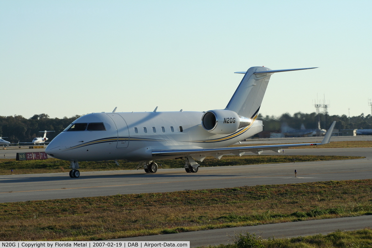 N20G, 1993 Canadair Challenger 601-3R (CL-600-2B16) C/N 5136, Goodyear