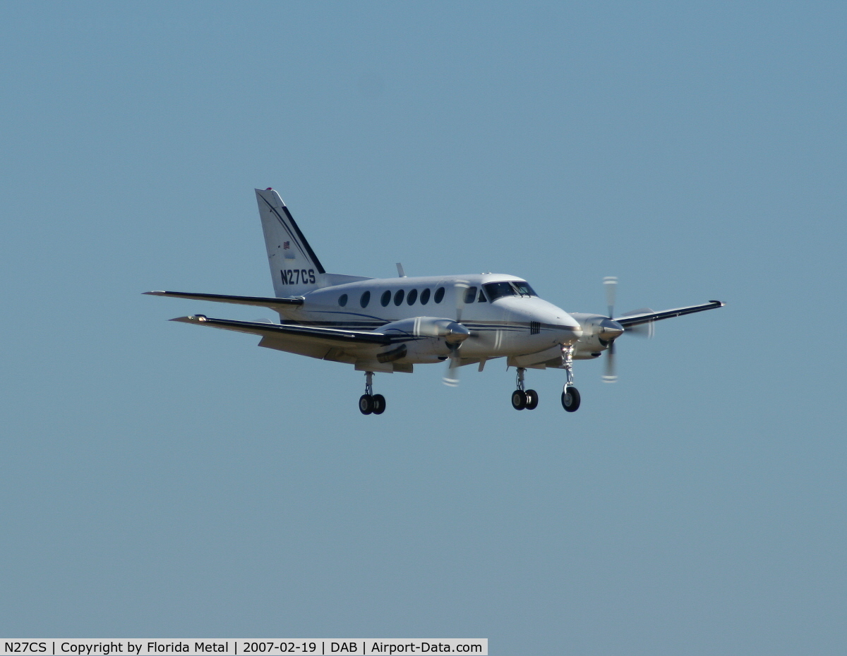 N27CS, 1978 Beech B100 King Air C/N BE-63, Casey Mears