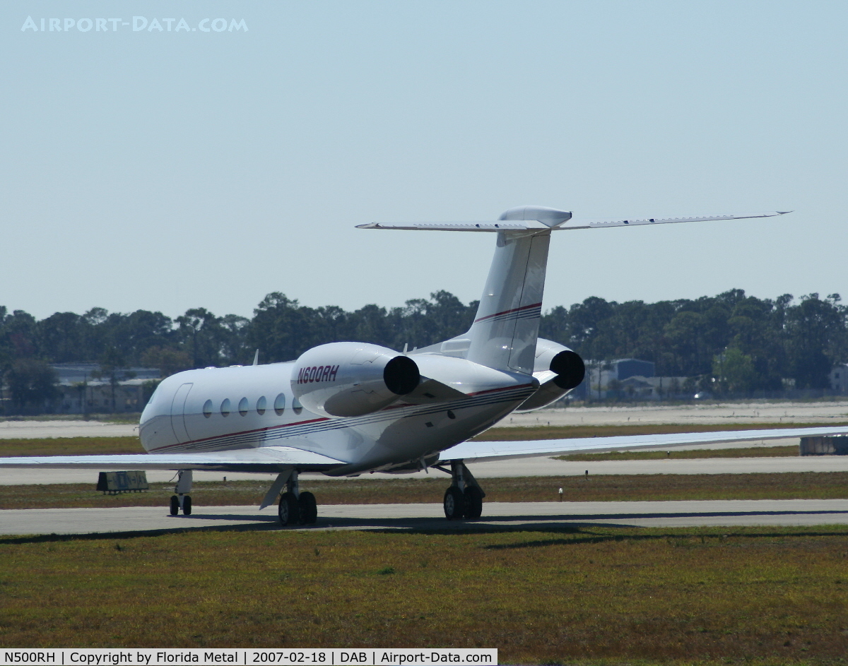 N500RH, Gulfstream Aerospace G-V C/N 558, Hendrick's new G-5 (formerly N600RH)