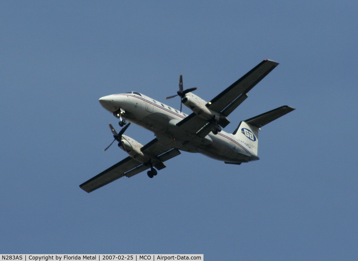 N283AS, 1991 Embraer EMB-120ER Brasilia C/N 120236, Gulfstream