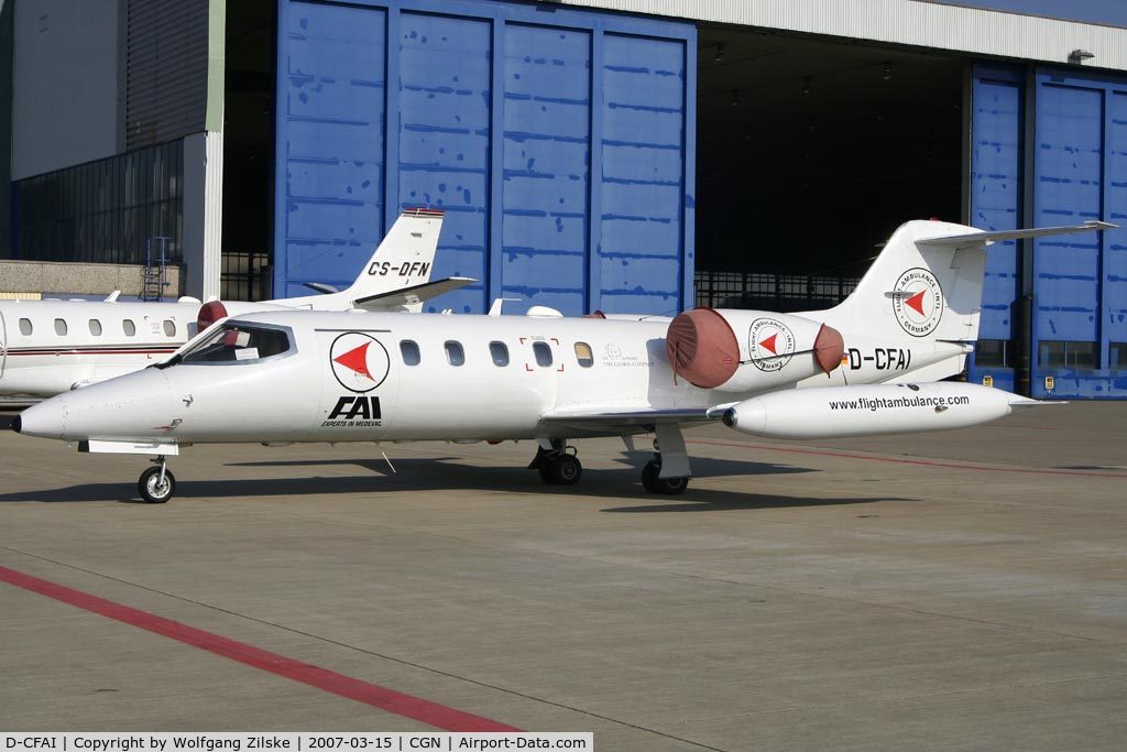 D-CFAI, 1981 Learjet 35A C/N 35A-365, visitor