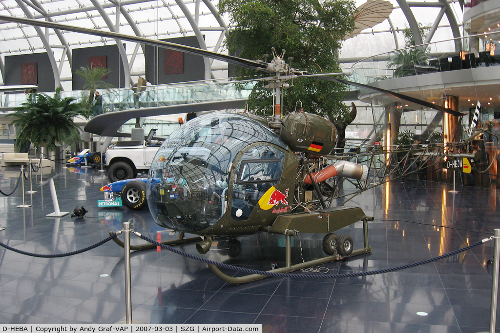 D-HEBA, 1966 Bell-Soloy 47G-3B-1T C/N 3575, Flying Bulls Bell 47G