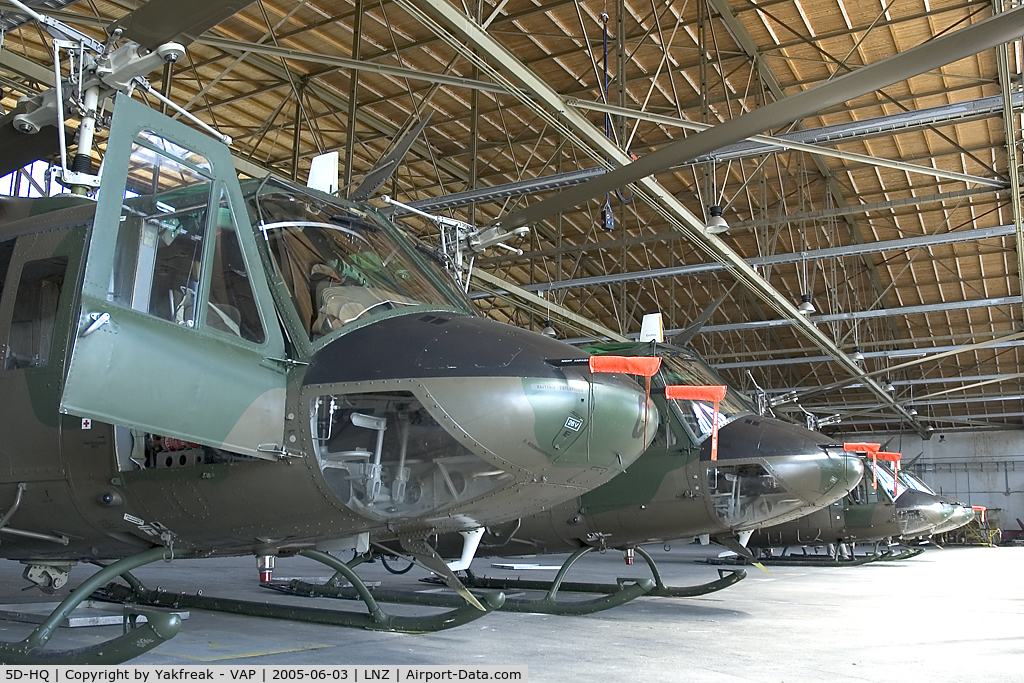 5D-HQ, Agusta AB-212 C/N 5613, Austrian Air Force Bell 212