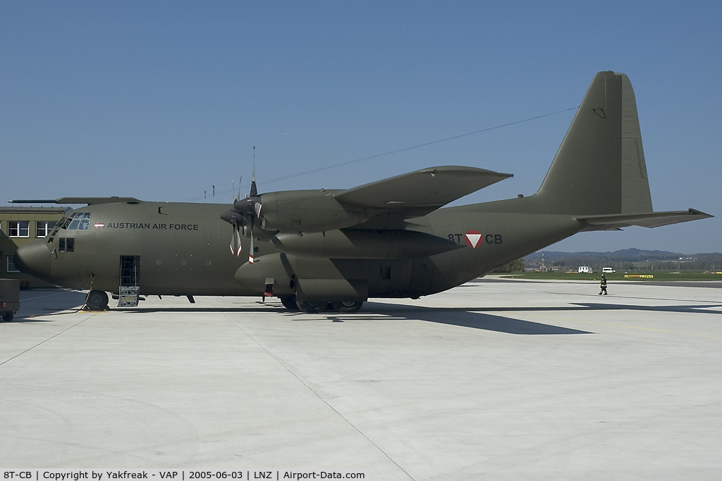 8T-CB, 1967 Lockheed C-130K Hercules C.1 C/N 382-4256, Austrian Air Force Lockheed C130 Hercules
