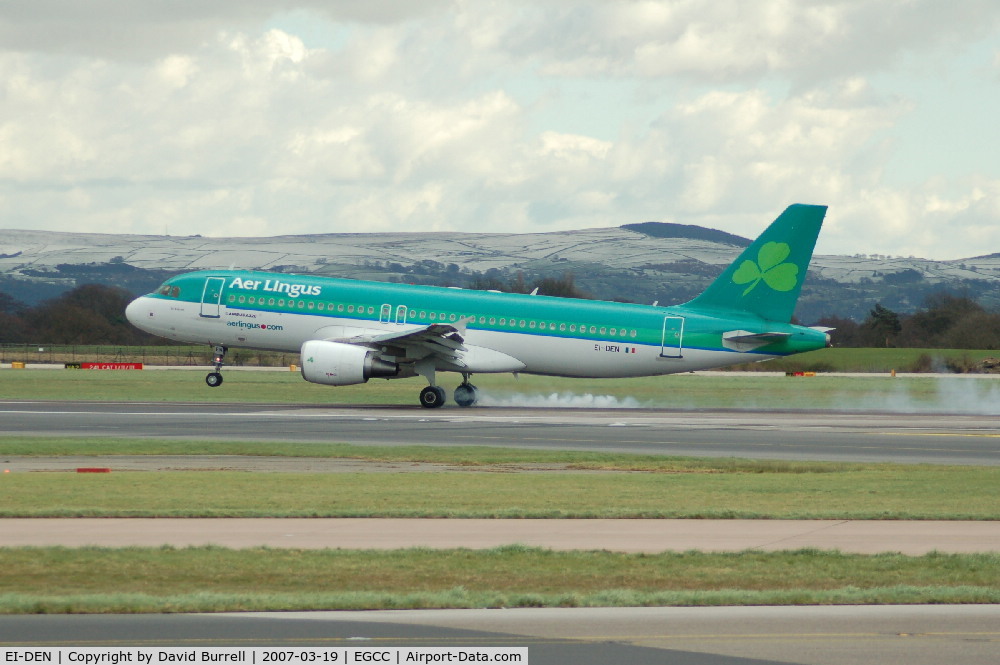 EI-DEN, 2005 Airbus A320-214 C/N 2432, Aer Lingus - Landing