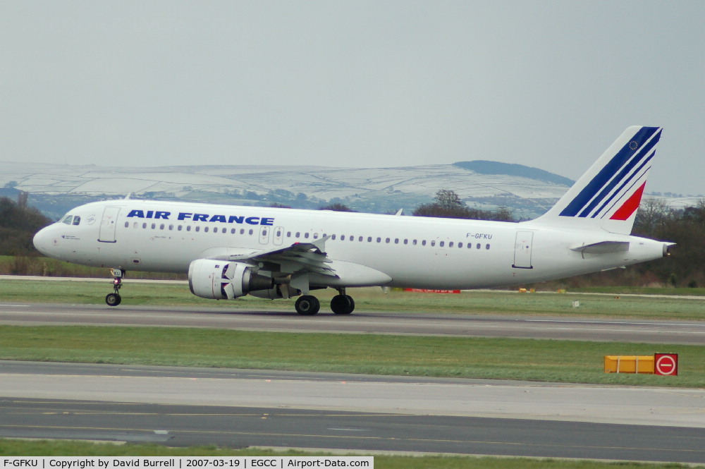 F-GFKU, 1991 Airbus A320-211 C/N 0226, Air France - Landing