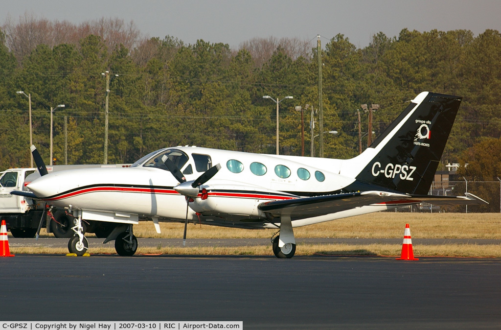 C-GPSZ, 1976 Cessna 421C Golden Eagle C/N 421C0148, Taken at Richmond Int USA