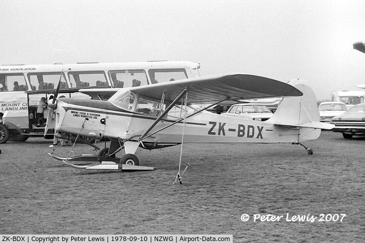 ZK-BDX, Auster J-1A Autocrat C/N 3122, Auster J1B Aiglet skiplane