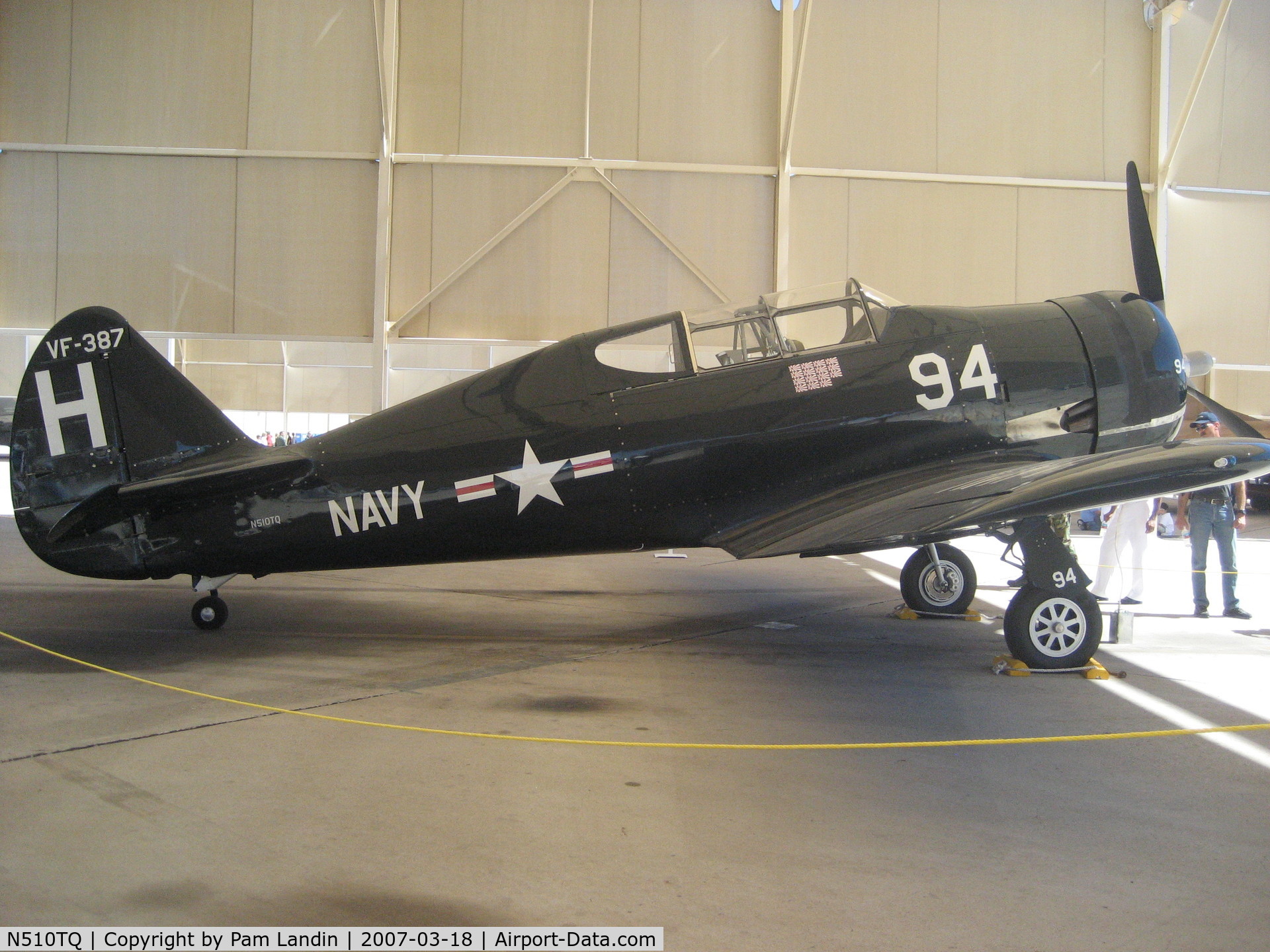 N510TQ, Skylanes Unlimited Inc NA-50 C/N 82653, N510TQ on display at Davis-Monthan Air Show in Tucson, AZ