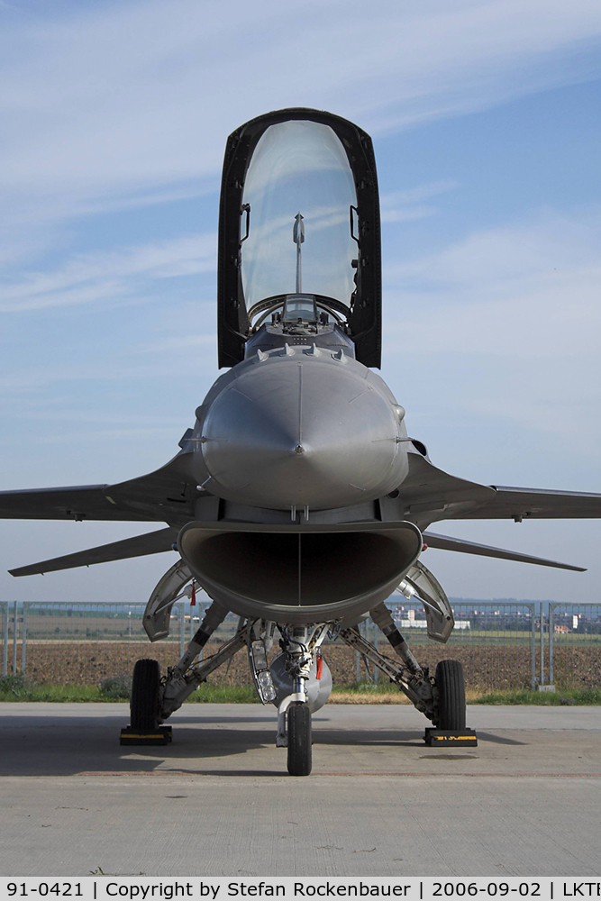 91-0421, 1991 General Dynamics F-16C Fighting Falcon C/N CC-119, F-16 from SP.