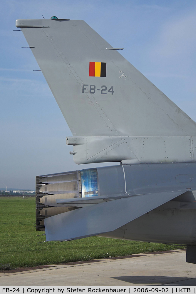 FB-24, General Dynamics F-16BM Fighting Falcon C/N 6J-24, Belgian F-16