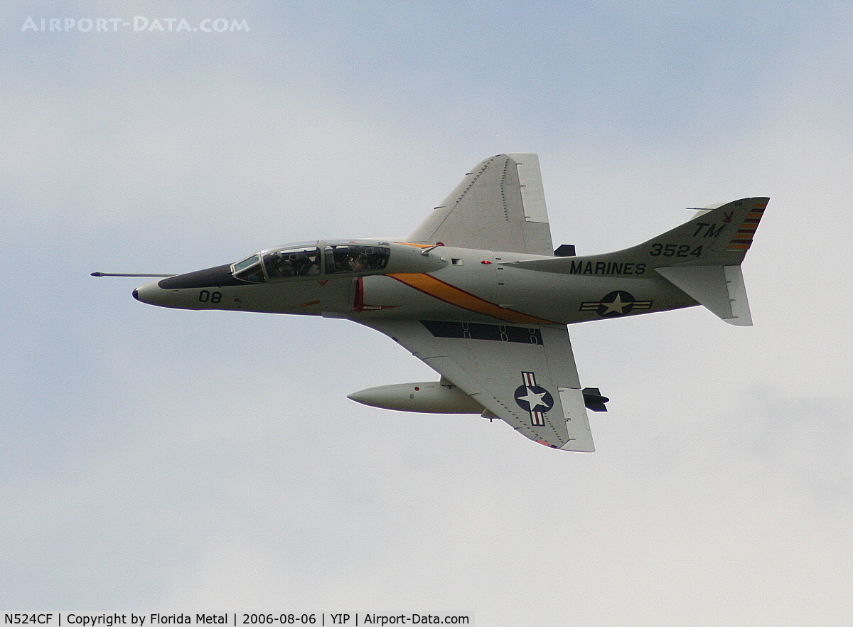 N524CF, 1967 Douglas TA-4F Skyhawk C/N 13590, A-4