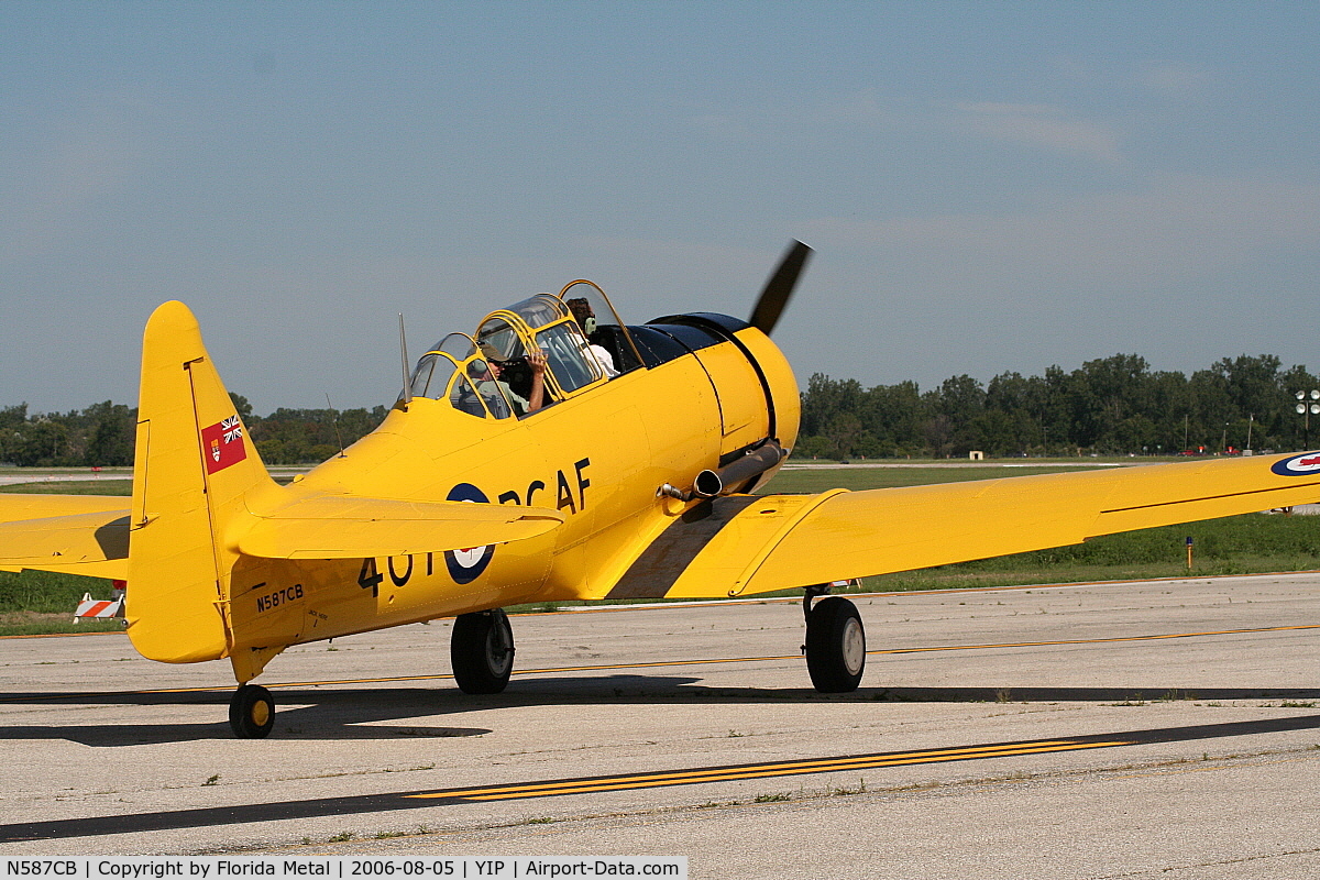 N587CB, 1991 Canadian Car & Foundry Harvard MK IV C/N CCF4-407, Harvard