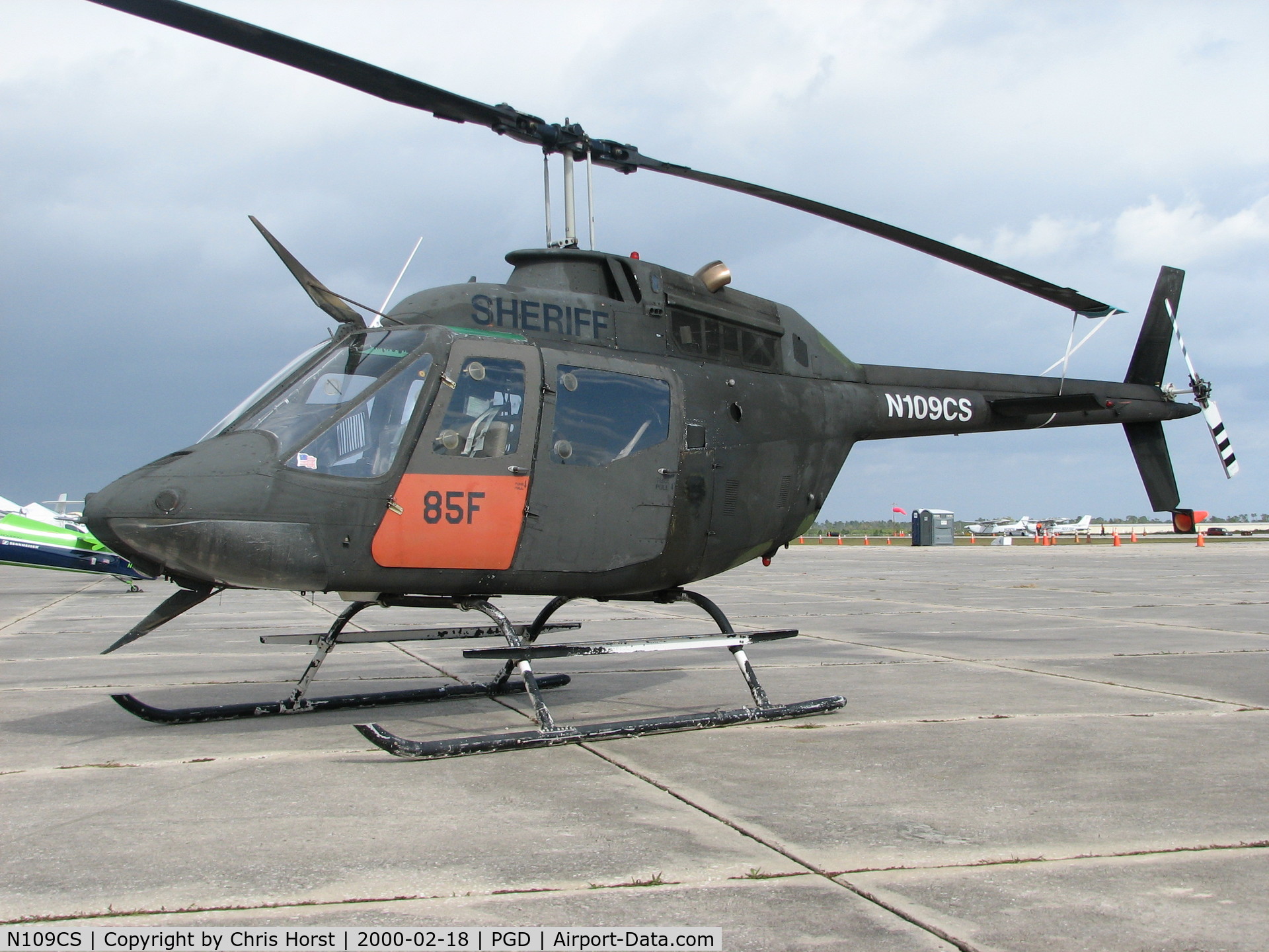 N109CS, Bell OH-58C C/N 72-21282, .