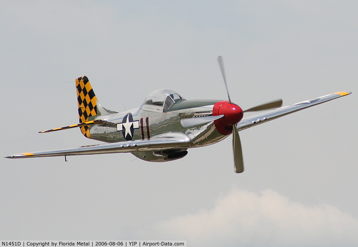 N1451D, 1944 North American P-51D Mustang C/N 44-74446A, P-51D