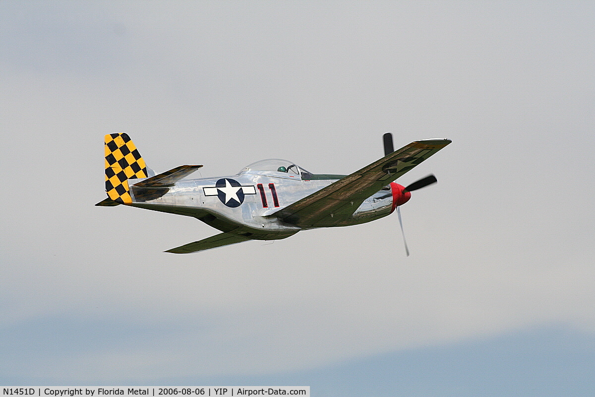 N1451D, 1944 North American P-51D Mustang C/N 44-74446A, P-51D