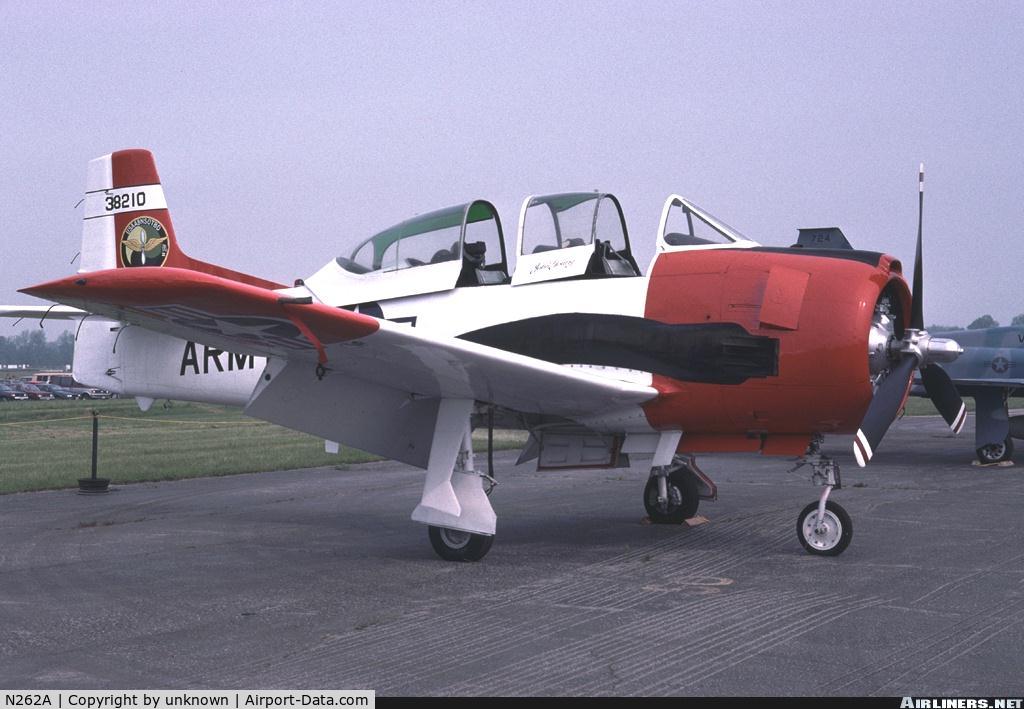 N262A, 1955 North American T-28B Trojan C/N 200-281 (138210), One of the three T-28B's that served with the ACE Board at Ft. Bragg