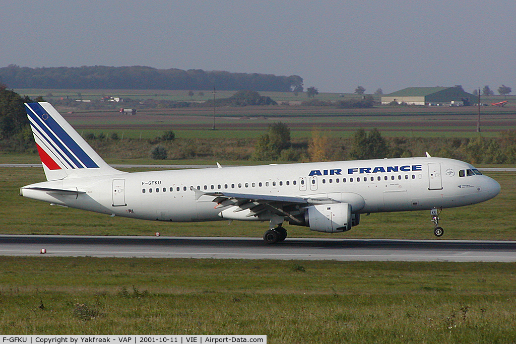 F-GFKU, 1991 Airbus A320-211 C/N 0226, Air France Airbus 320