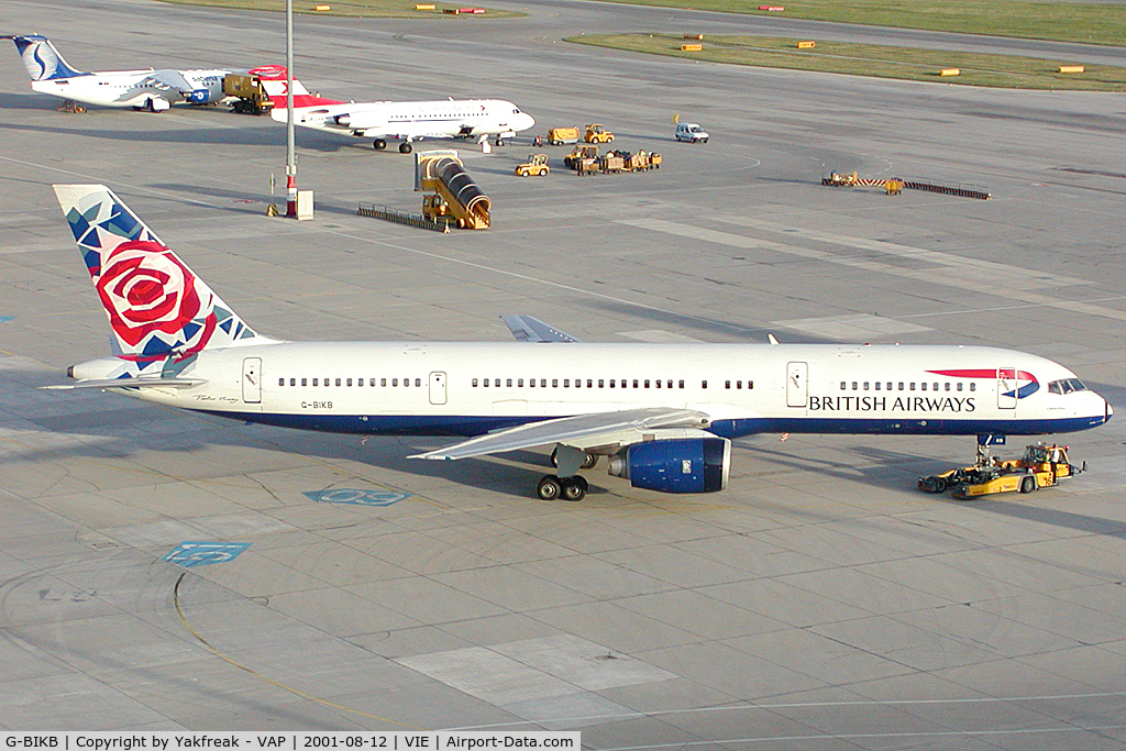 G-BIKB, 1982 Boeing 757-236 C/N 22173, British Airways Boeing 757-200