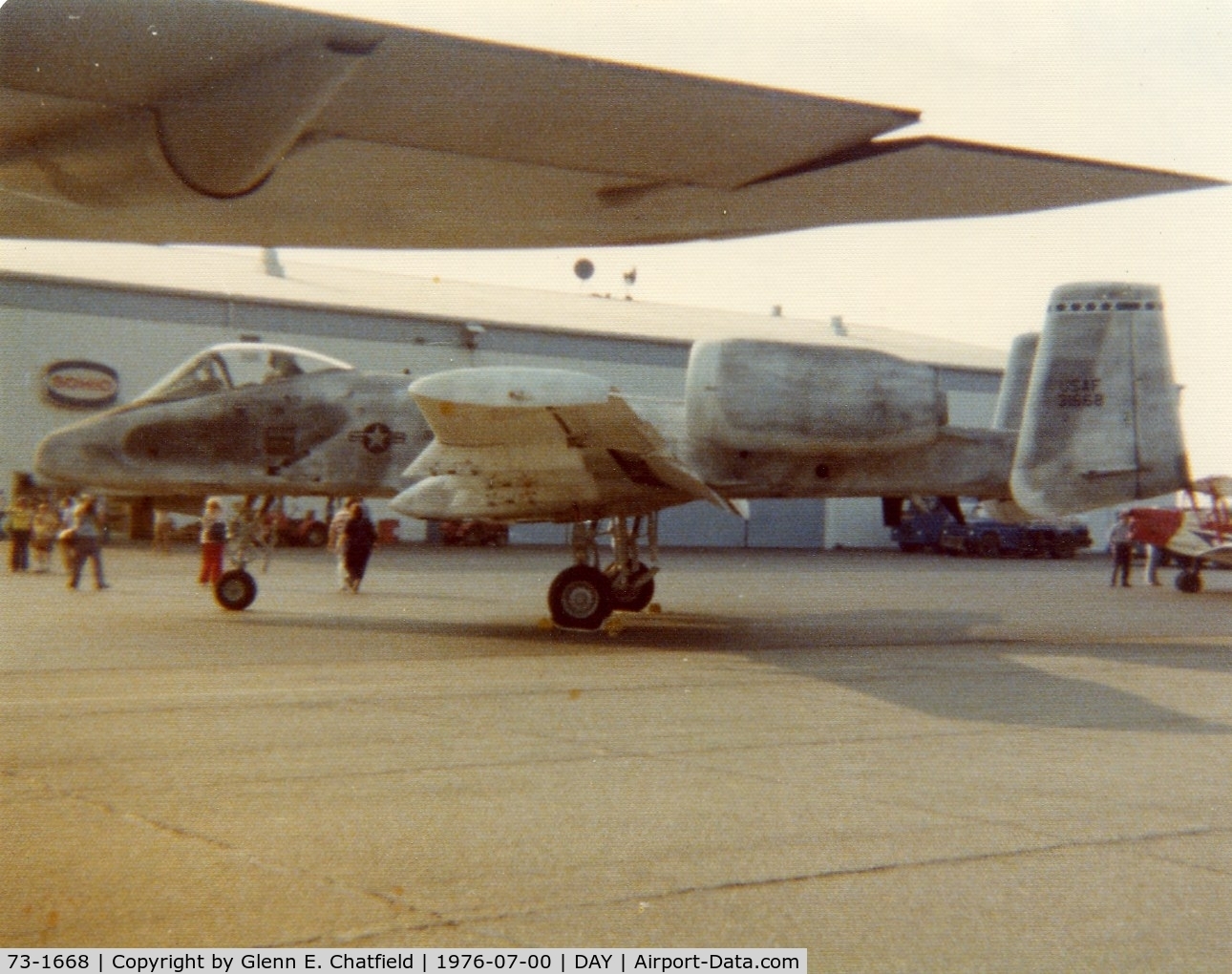 73-1668, 1973 Fairchild Republic YA-10A Thunderbolt II C/N A10-0005, YA-10A at the Dayton International Air Show