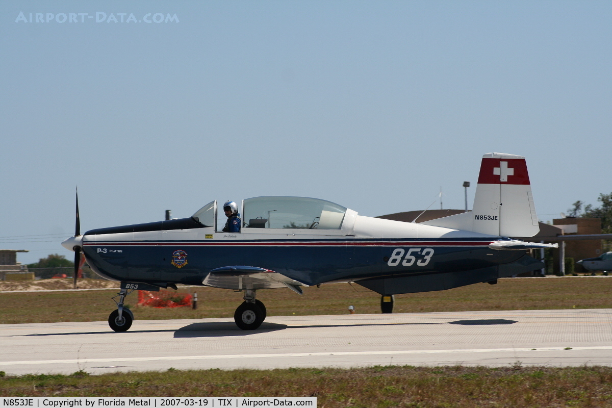 N853JE, 1958 Pilatus P3-05 C/N 491-40, P3