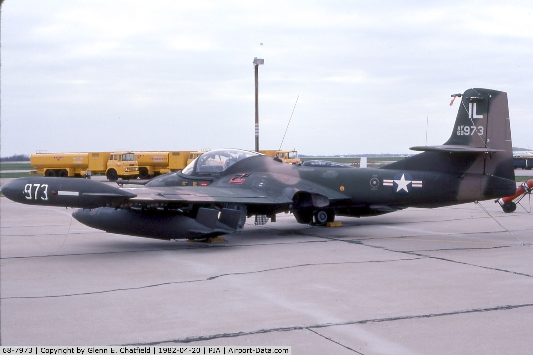 68-7973, 1968 Cessna OA-37B Dragonfly C/N 43120, OA-37B with the Illinois ANG