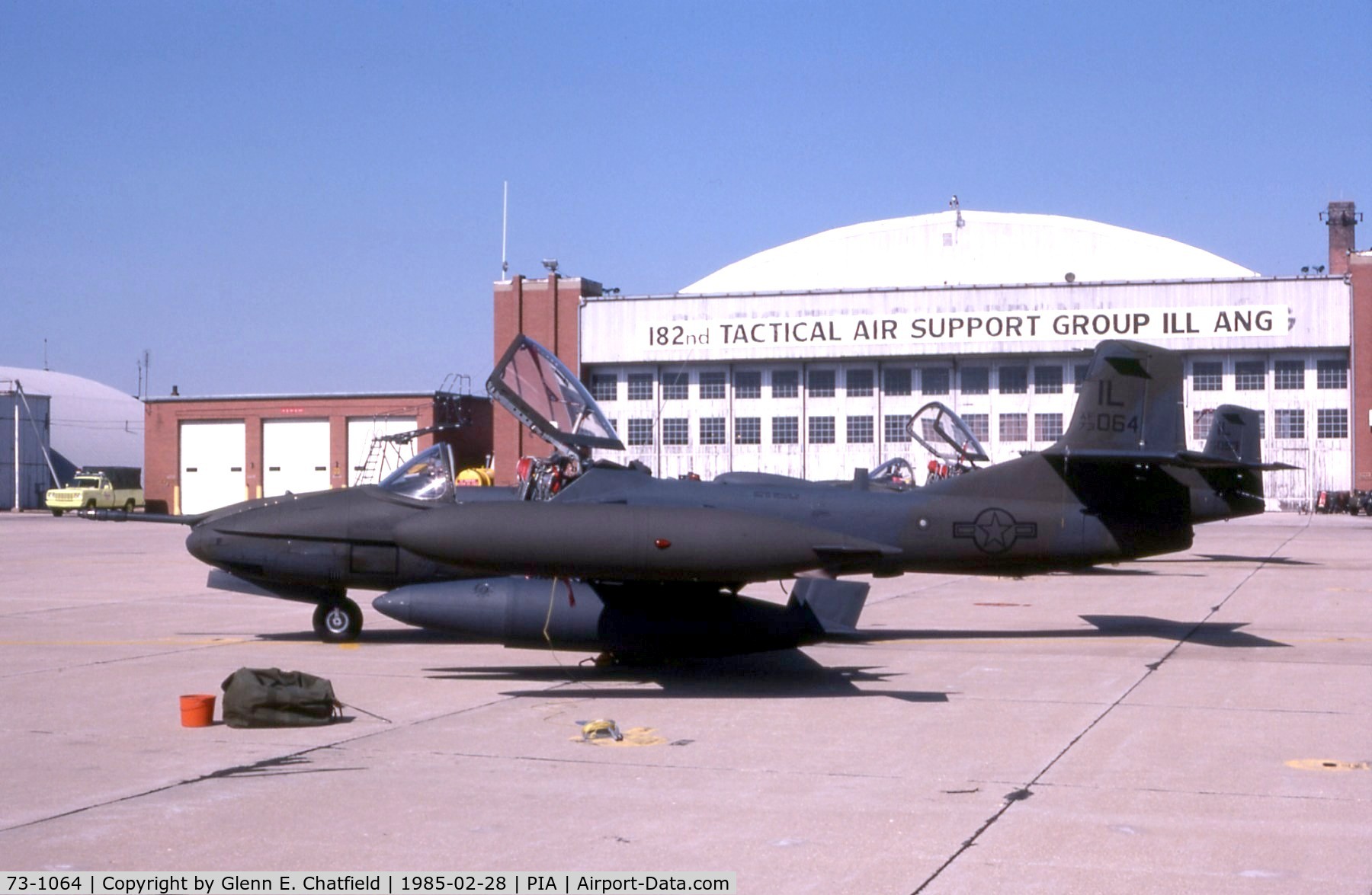 73-1064, 1973 Cessna OA-37B Dragonfly C/N 43427, OA-37B with the Illinois ANG
