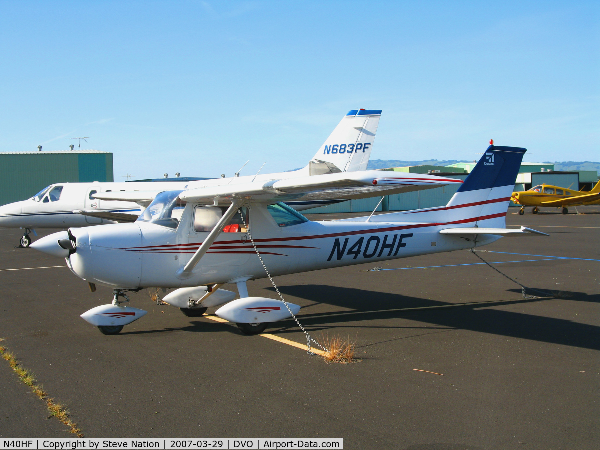 N40HF, 1971 Cessna 150L C/N 15072309, 1971 Cessna 150L @ Gnoss Field (Novato), CA